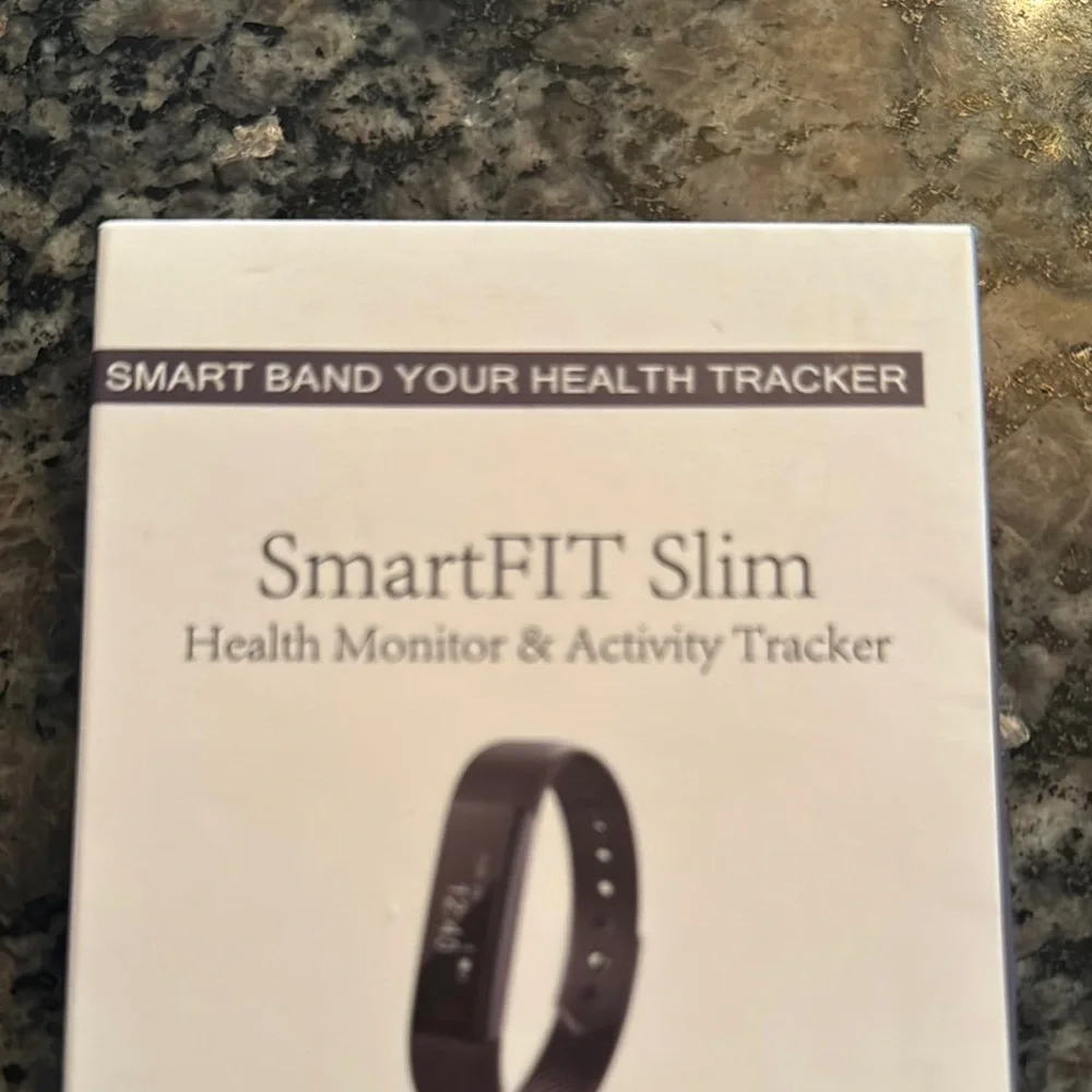 SmartFIT Slim Black Health Monitor & Activity Tracker NWT